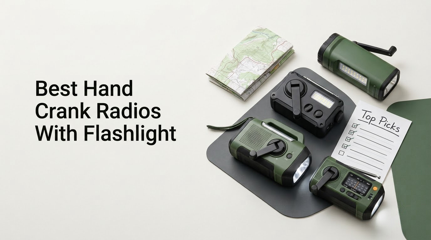 Best Hand Crank Radios With Flashlight