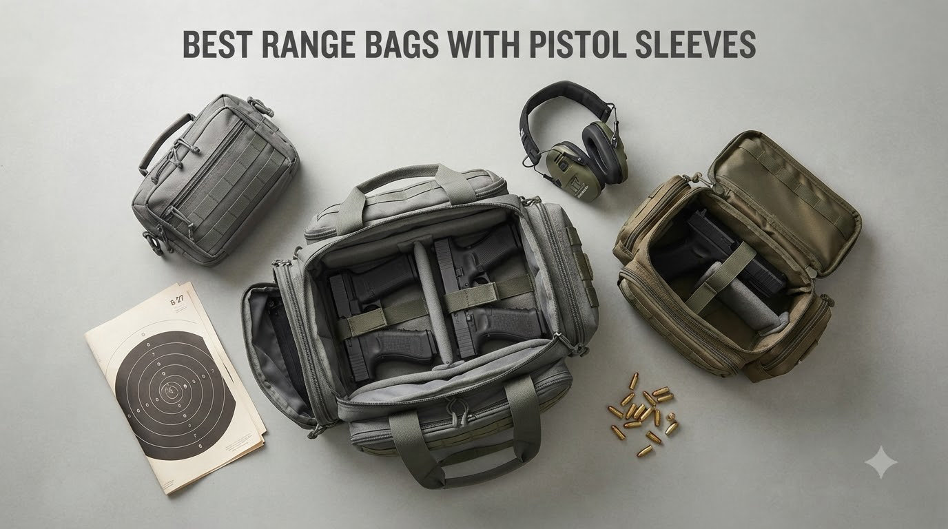 Best Range Bags With Pistol Sleeves