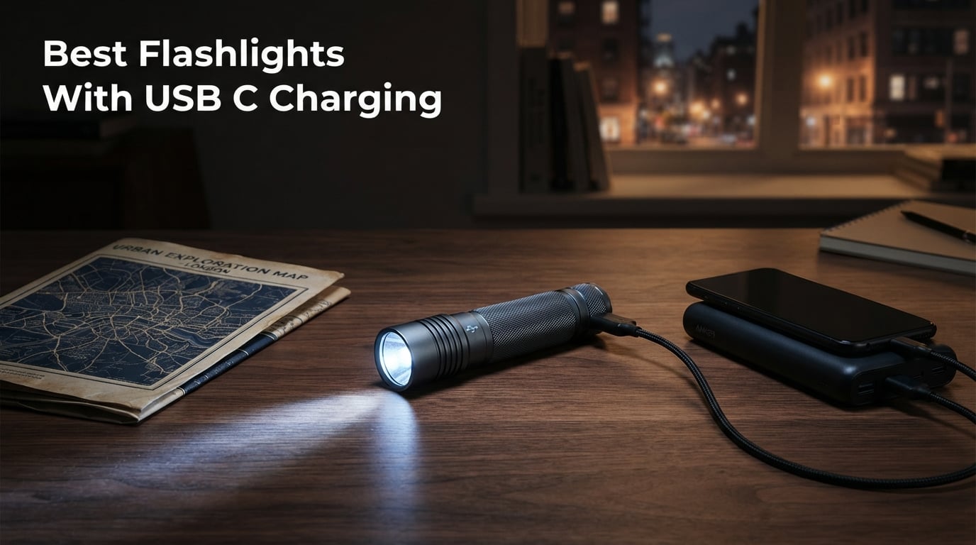 Best Flashlights With USB C Charging