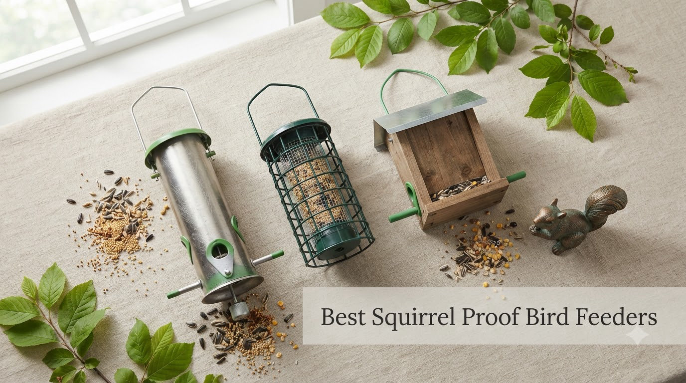Best Squirrel Proof Bird Feeders