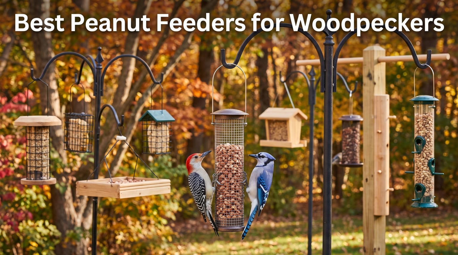 Best Peanut Feeders for Woodpeckers