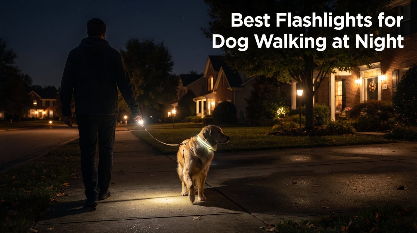 Best Flashlights for Dog Walking at Night