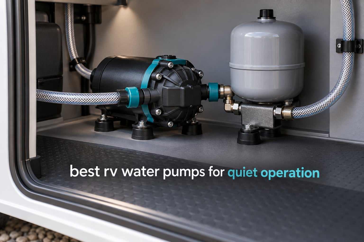 best rv water pumps for quiet operation