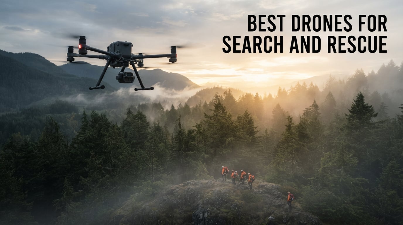 Best Drones for Search and Rescue