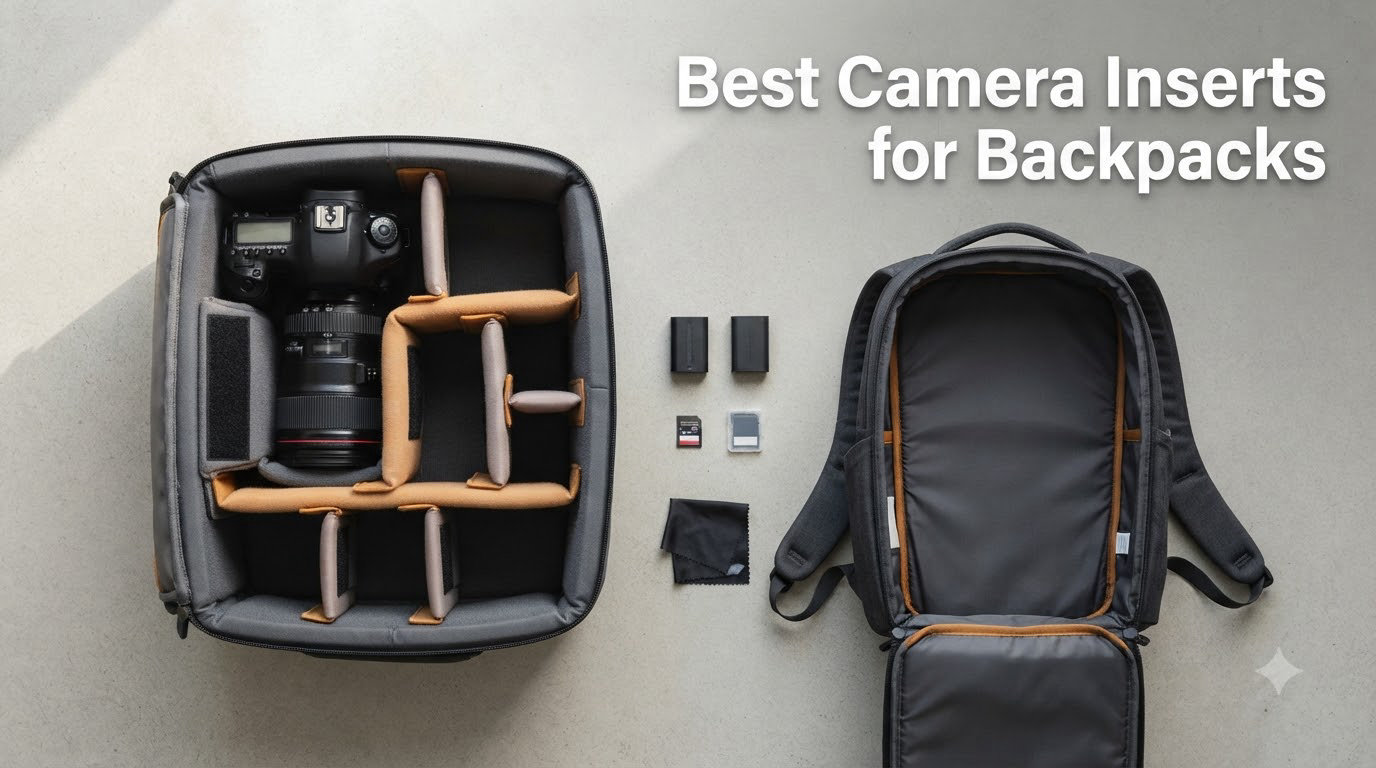 Best Camera Inserts for Backpacks