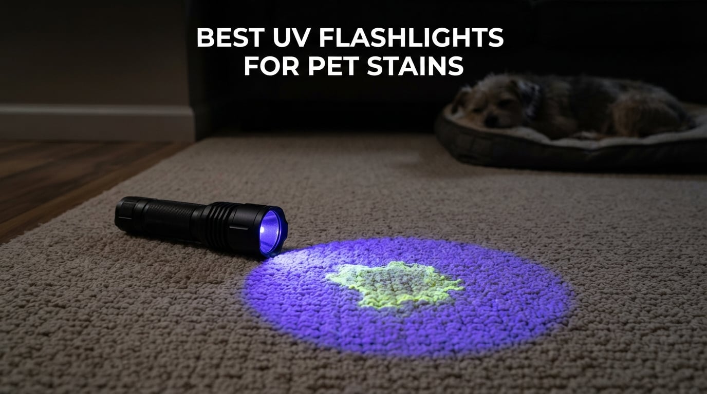 Best UV Flashlights for Pet Stains