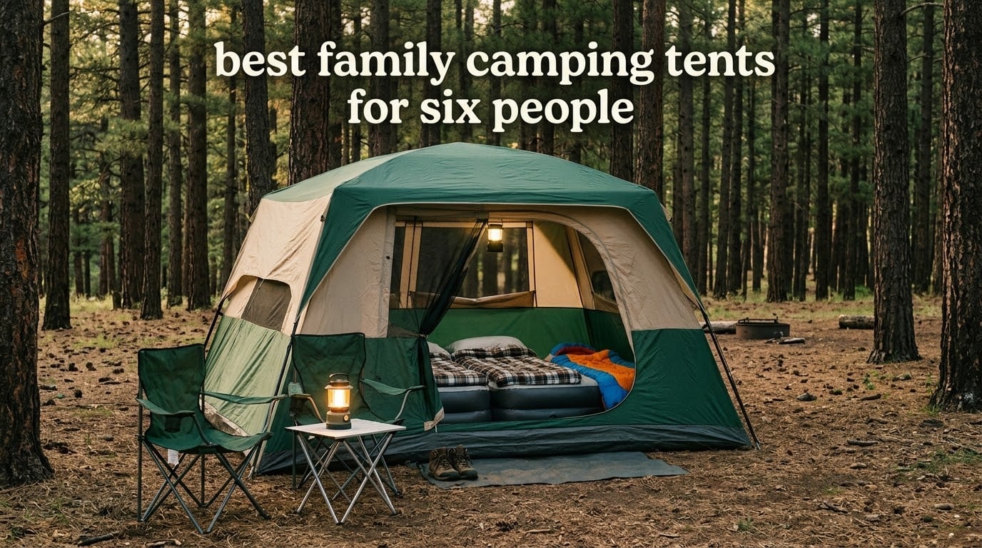 best family camping tents for six people
