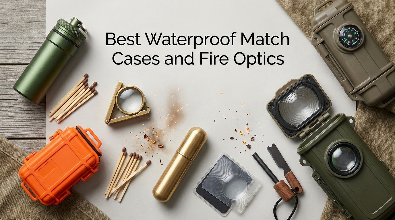 Best Waterproof Match Cases and Fire Optics