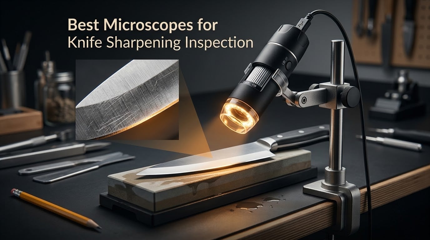 Best Microscopes for Knife Sharpening Inspection