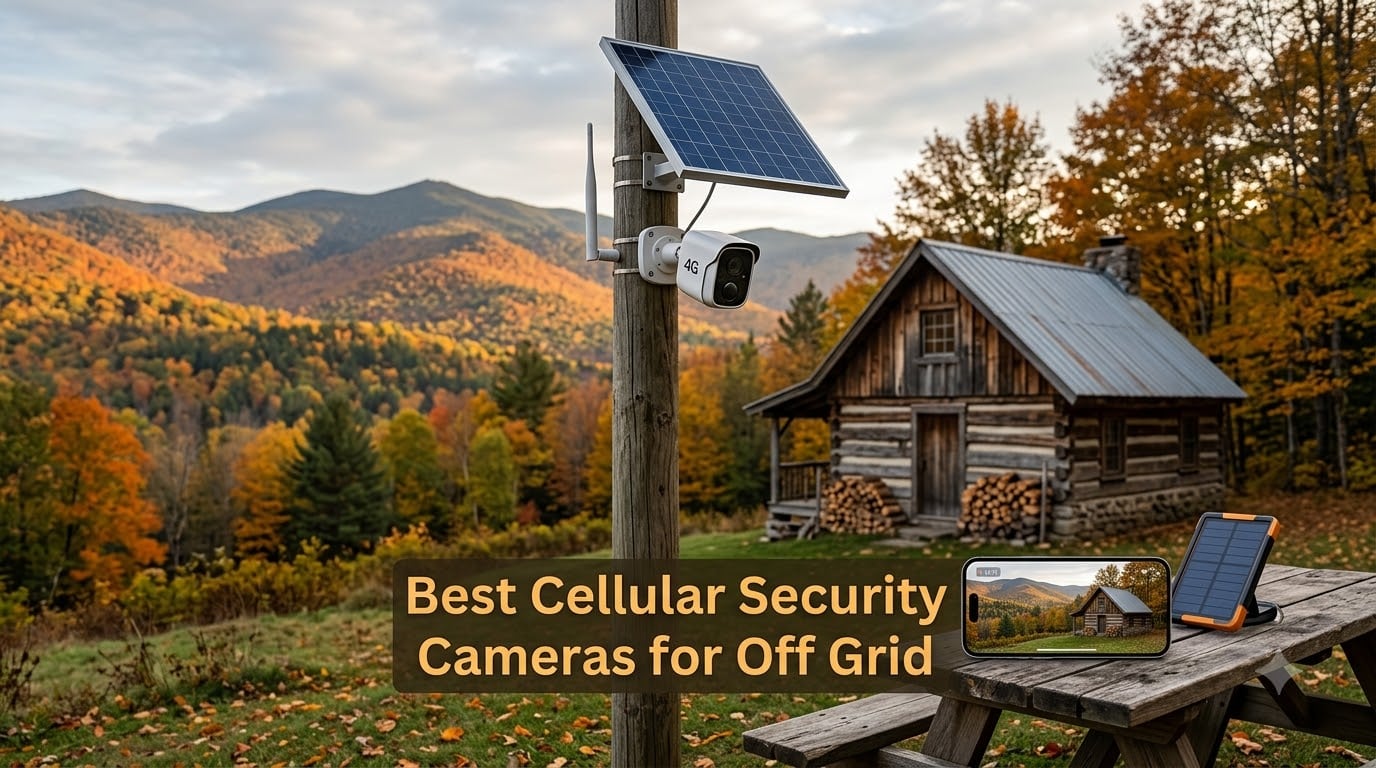 Best Cellular Security Cameras for Off Grid