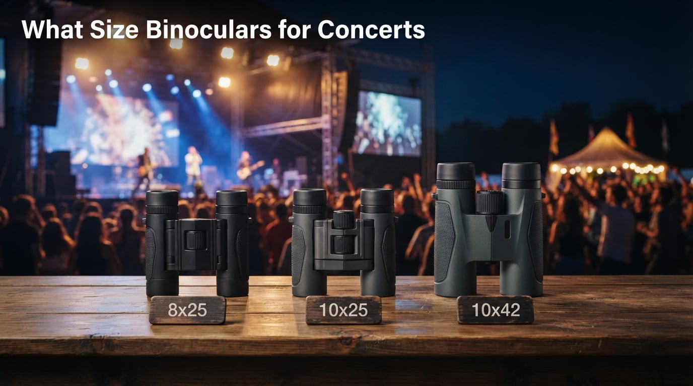 What Size Binoculars for Concerts