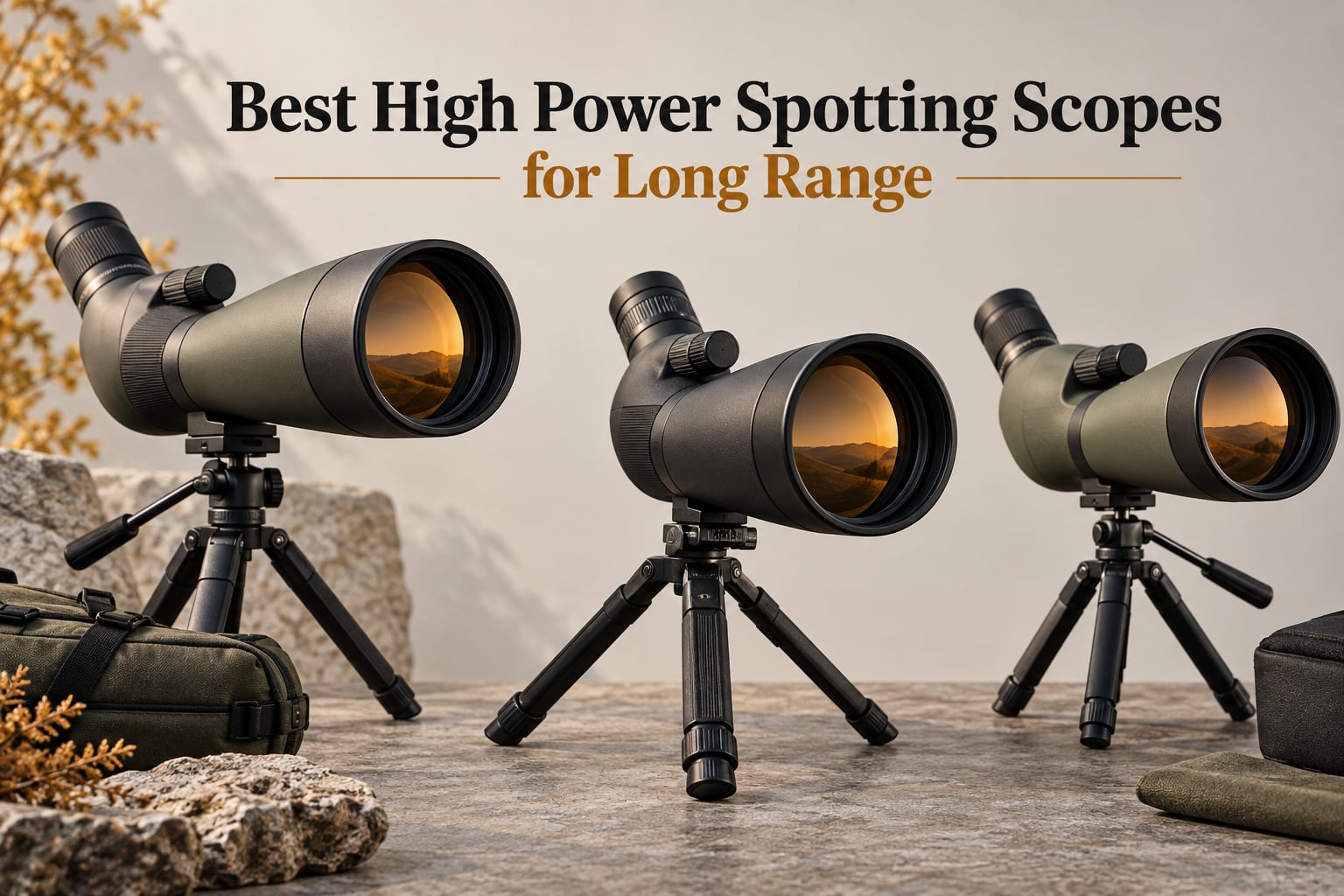 Best High Power Spotting Scopes for Long Range
