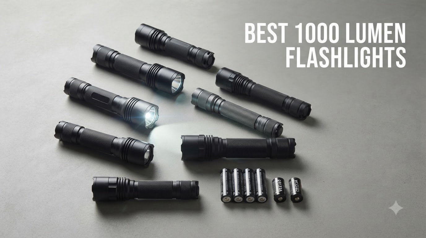 Best 1000 Lumen Flashlights