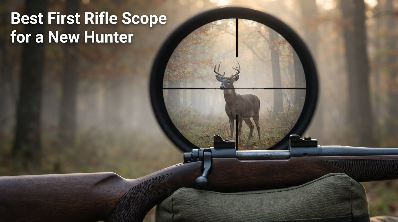 Best First Rifle Scope for a New Hunter