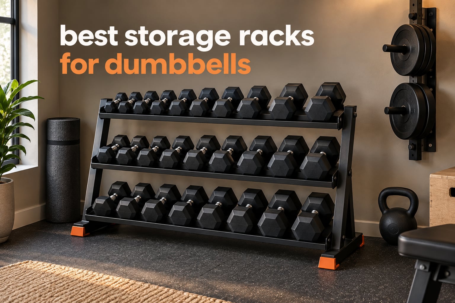 best storage racks for dumbbells