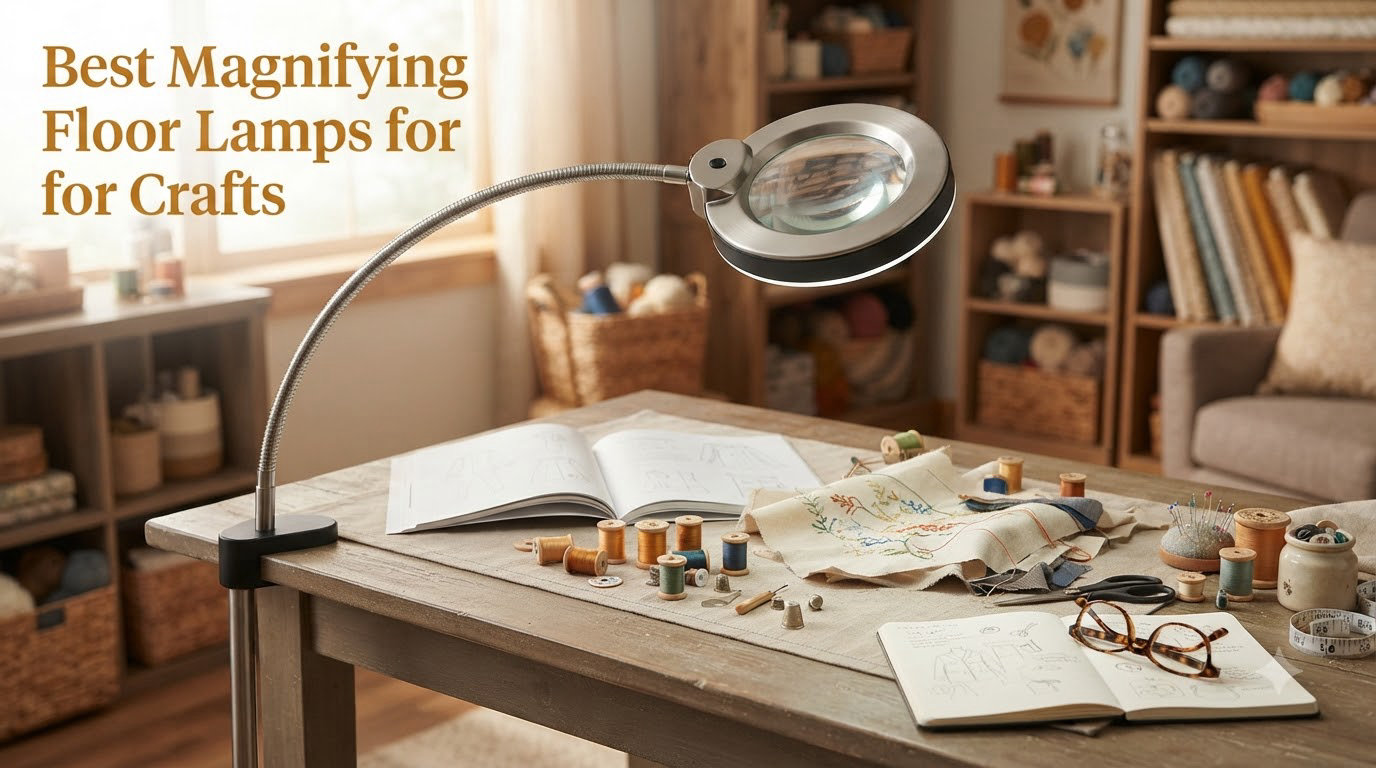 Best Magnifying Floor Lamps for Crafts
