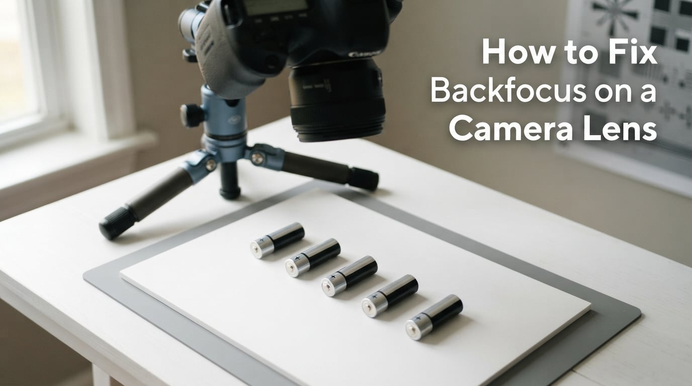 How to Fix Backfocus on a Camera Lens