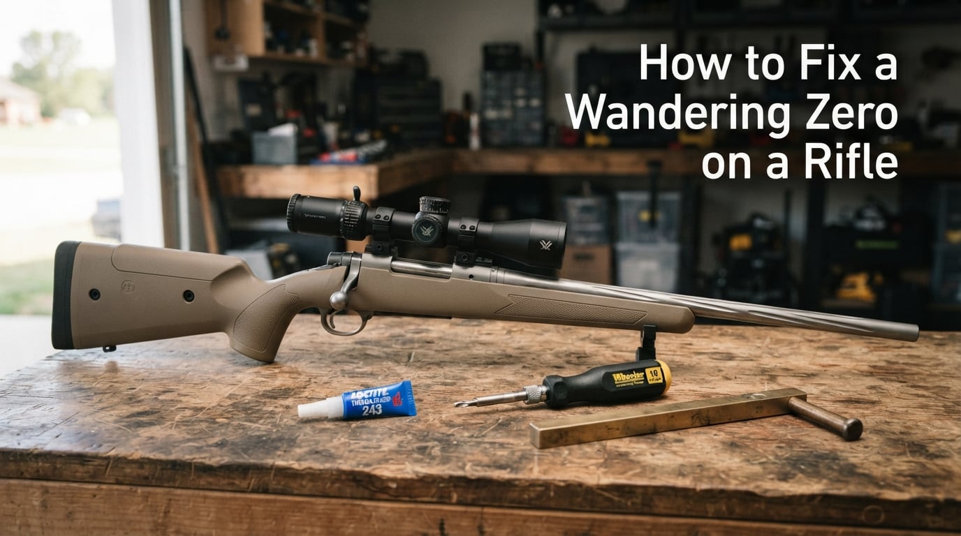 How to Fix a Wandering Zero on a Rifle