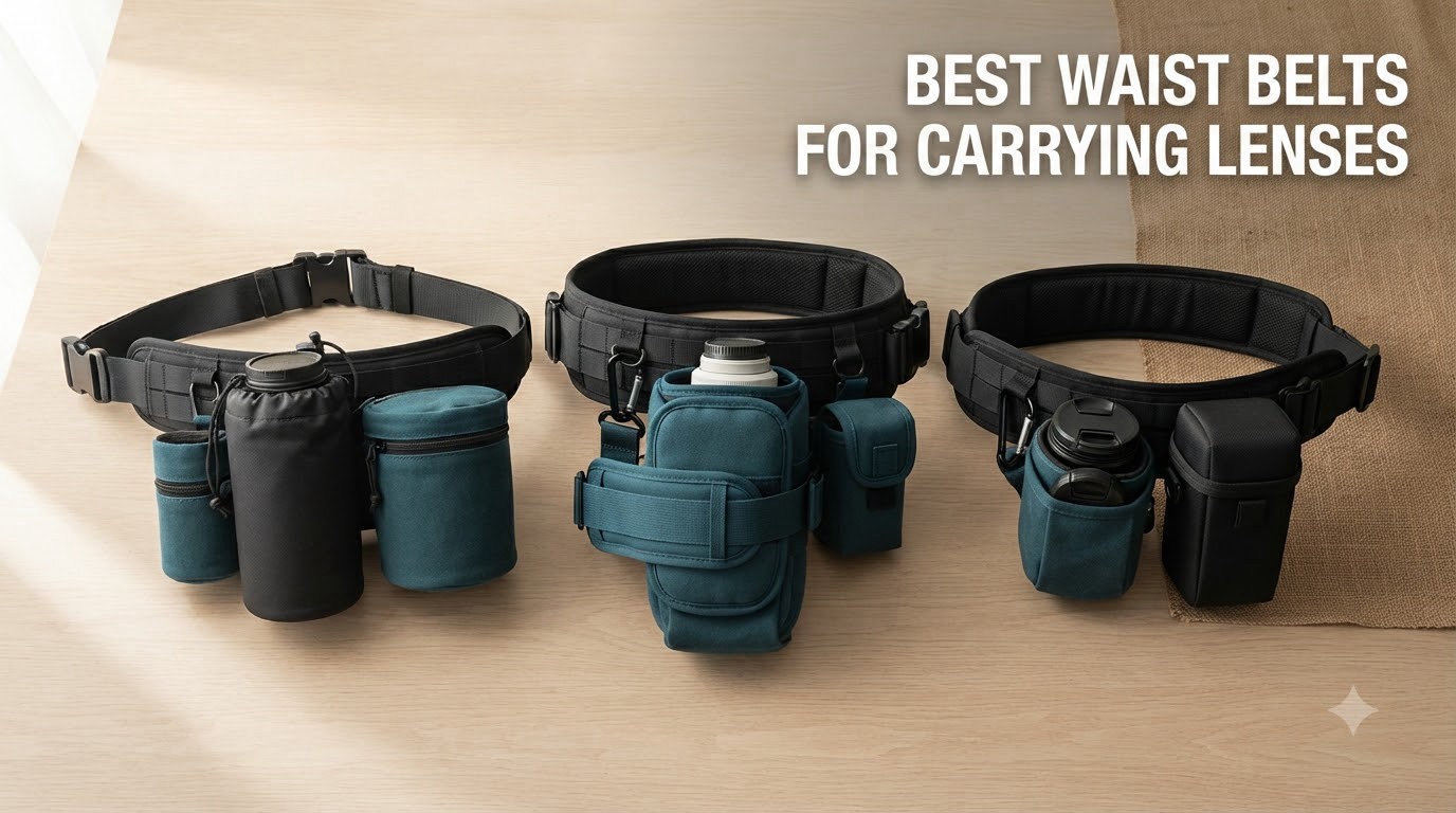 Best Waist Belts for Carrying Lenses