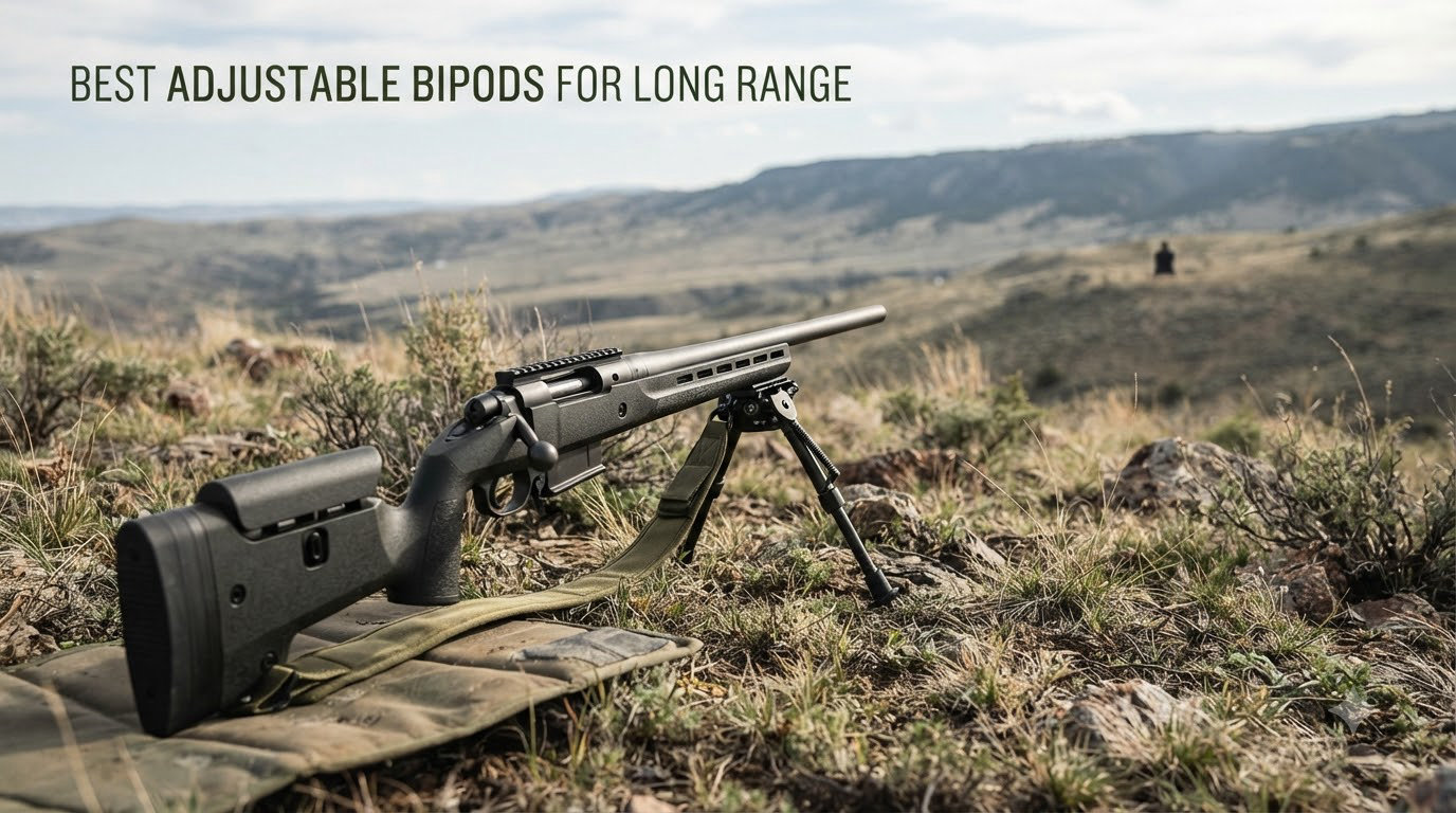 Best Adjustable Bipods for Long Range