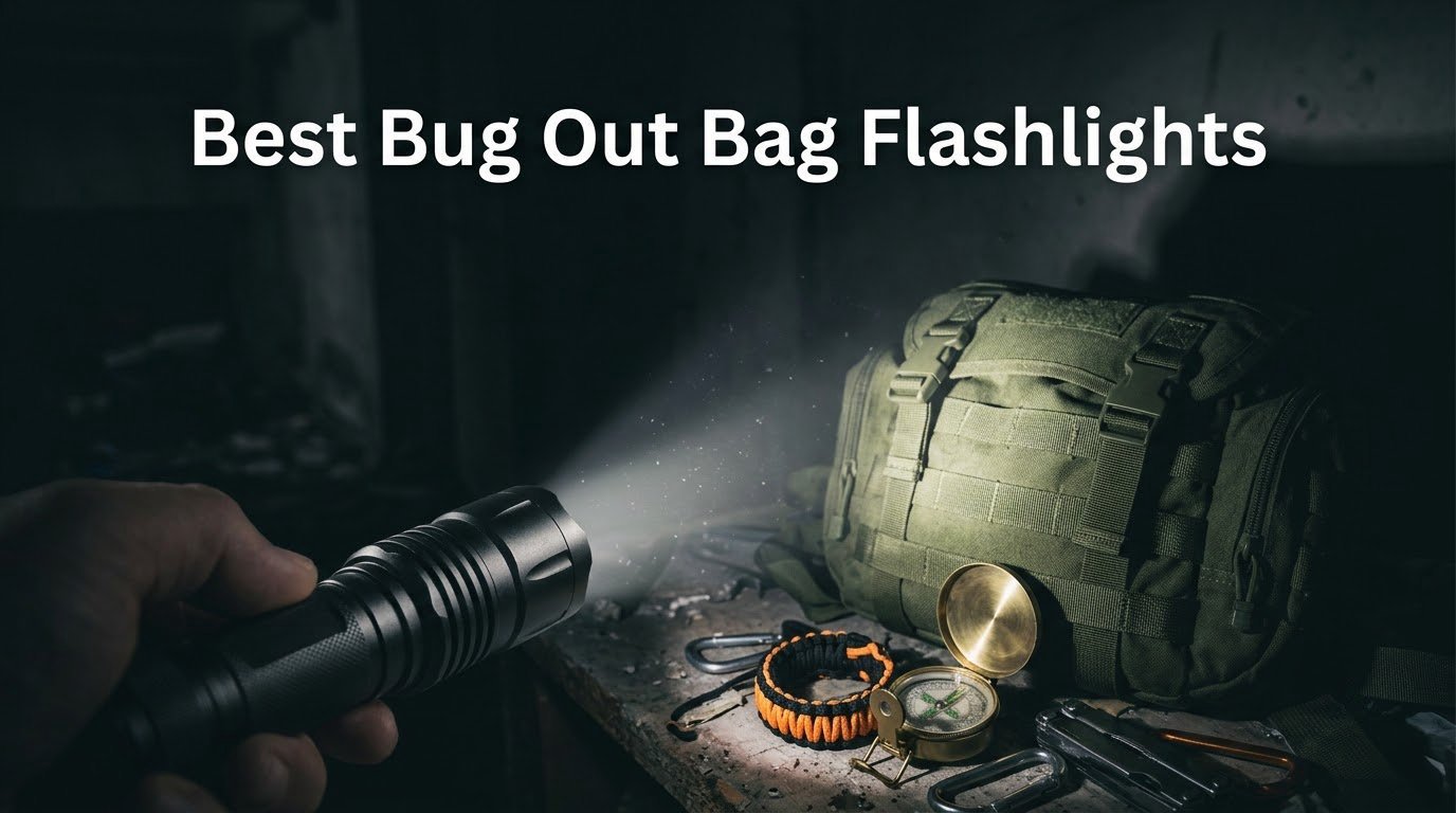 Best Bug Out Bag Flashlights