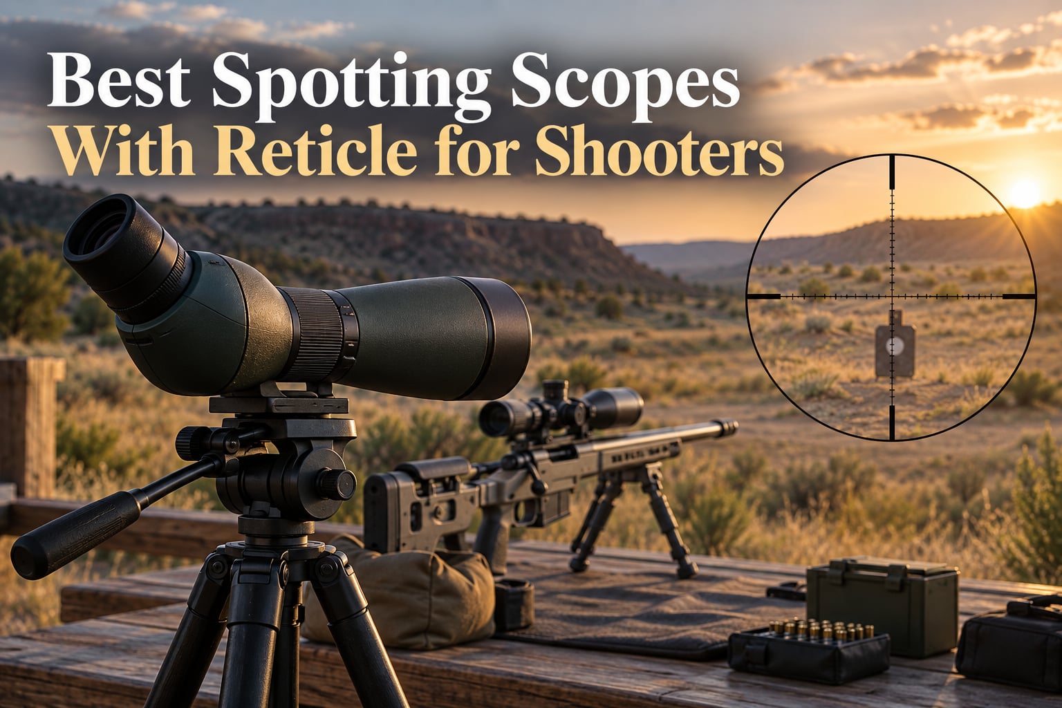 Best Spotting Scopes With Reticle for Shooters