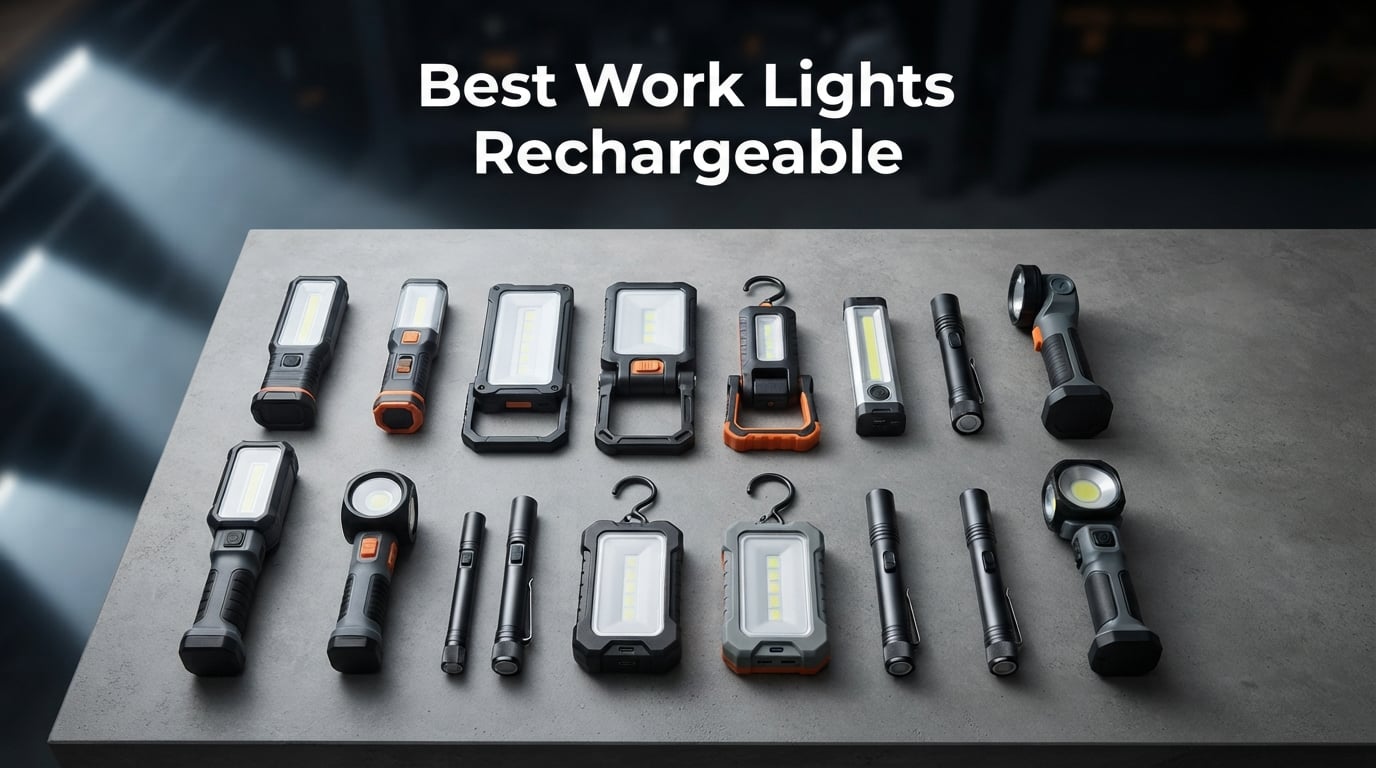 Best Work Lights Rechargeable