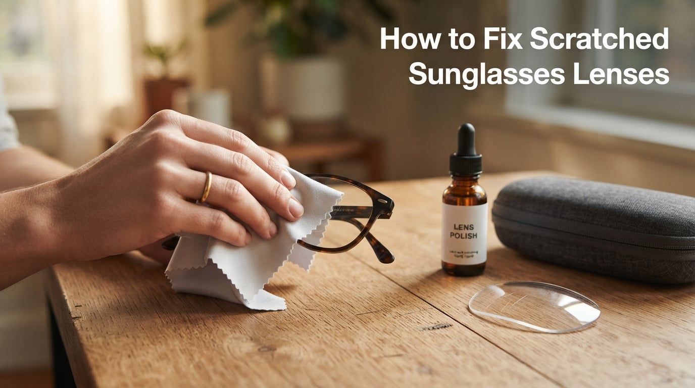 How to Fix Scratched Sunglasses Lenses