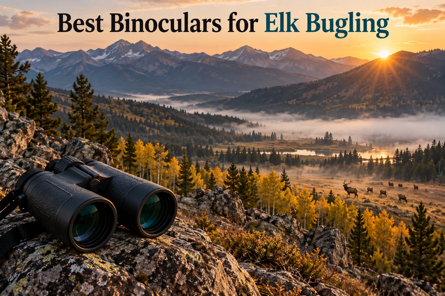 Best Binoculars for Elk Bugling