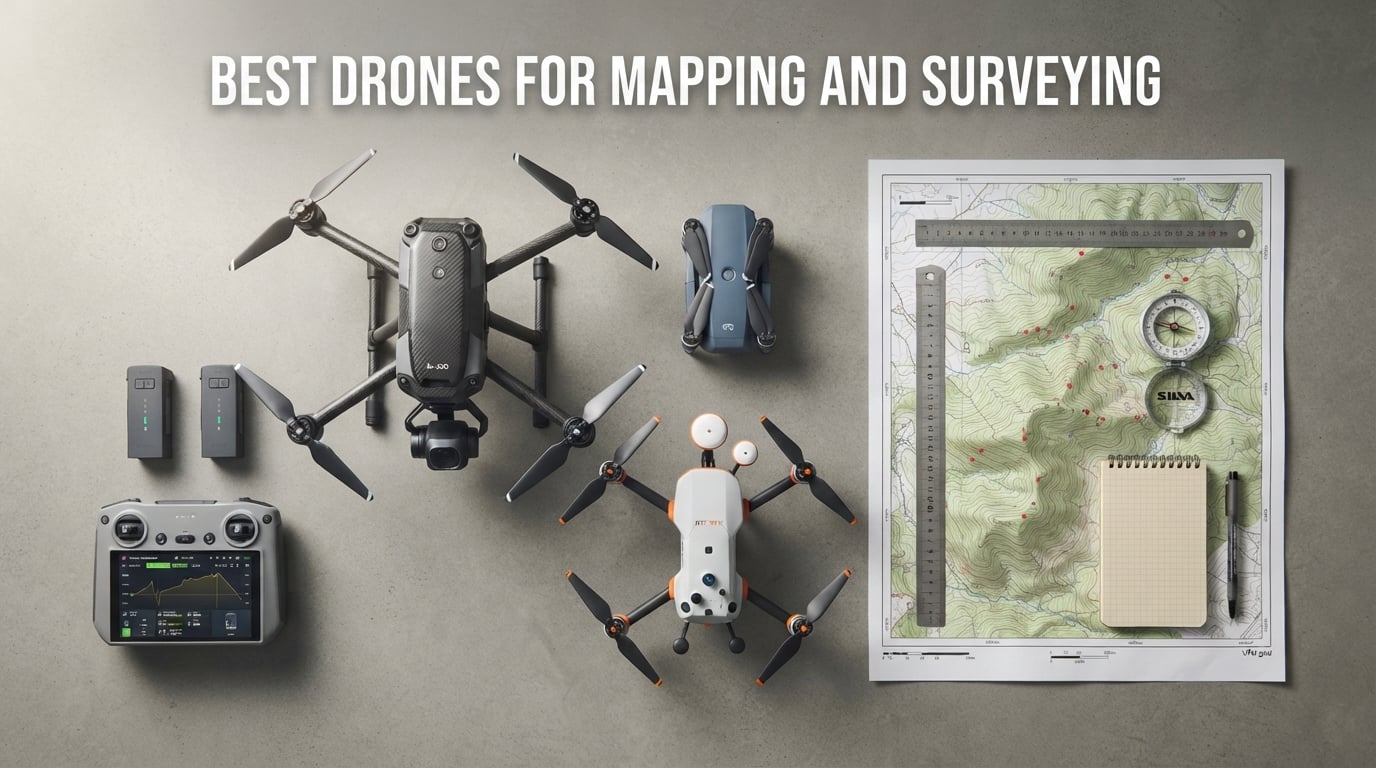 Best Drones for Mapping and Surveying