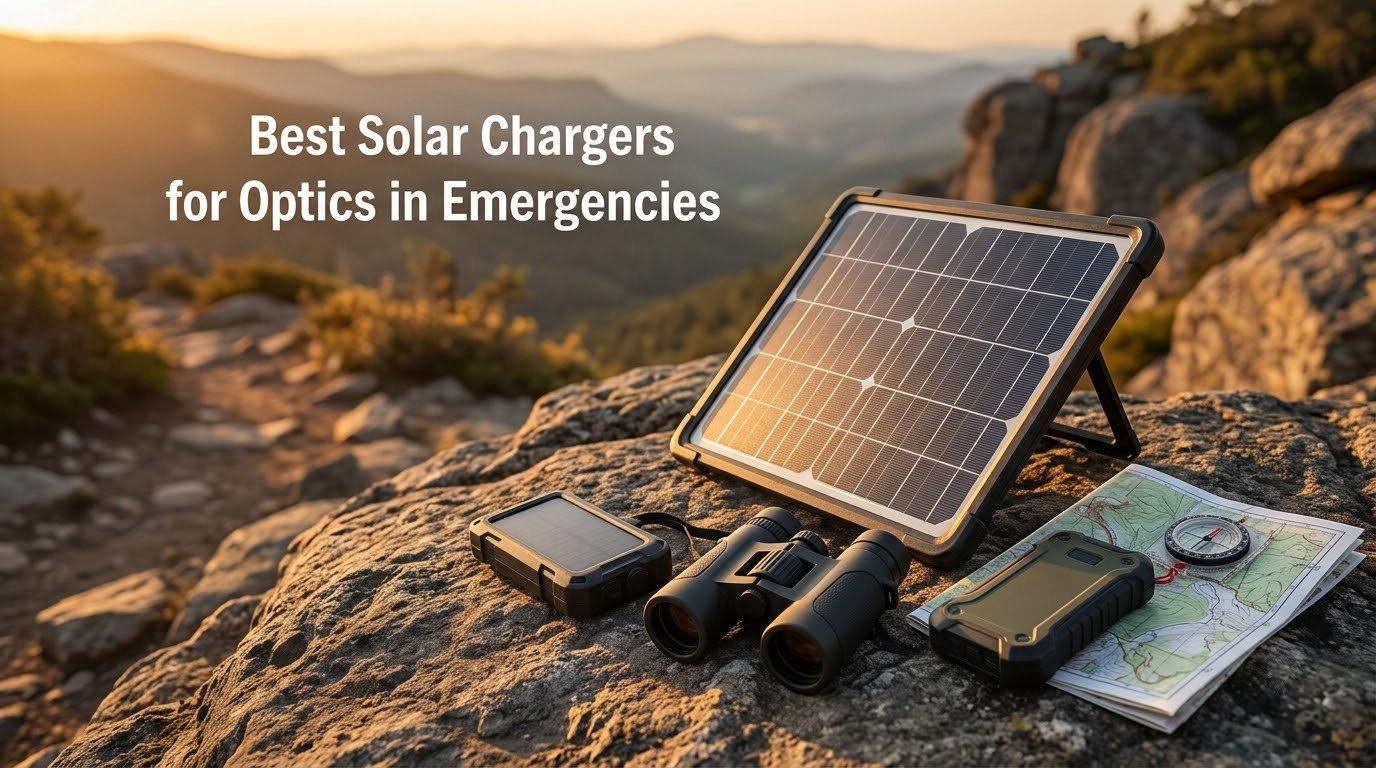 Best Solar Chargers for Optics in Emergencies