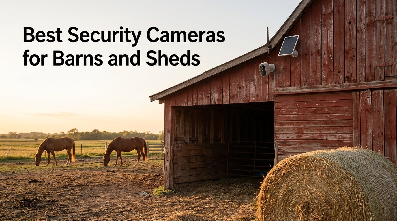 Best Security Cameras for Barns and Sheds