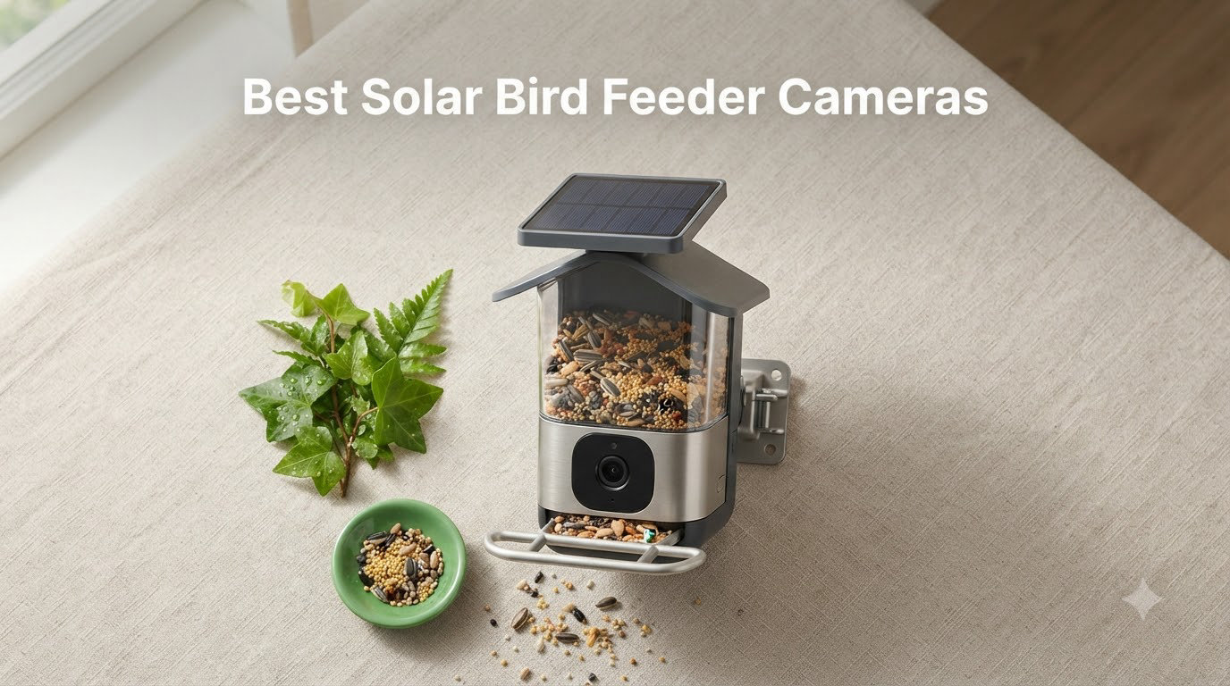Best Solar Bird Feeder Cameras