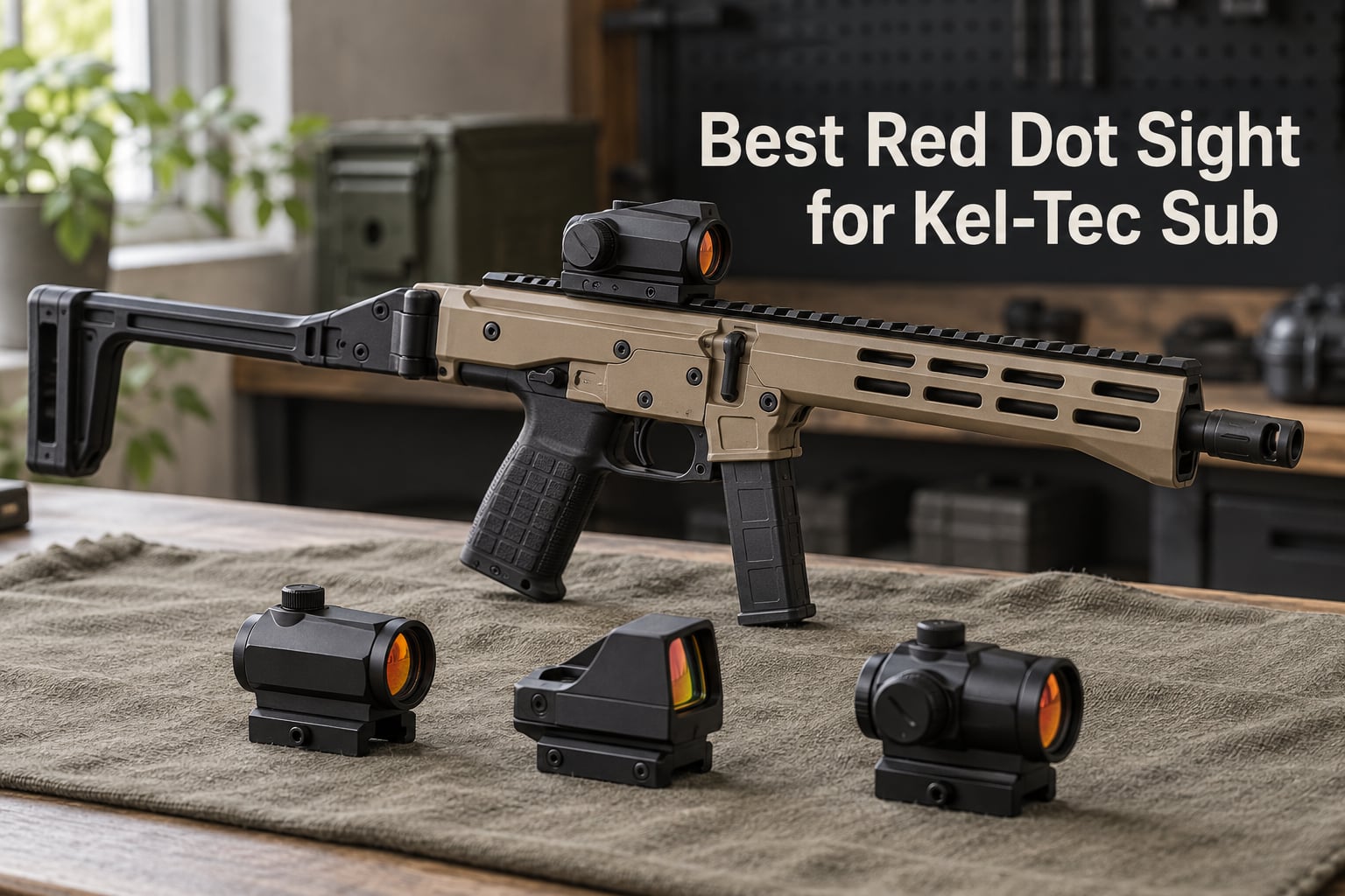 Best Red Dot Sight for Kel-Tec Sub 2000