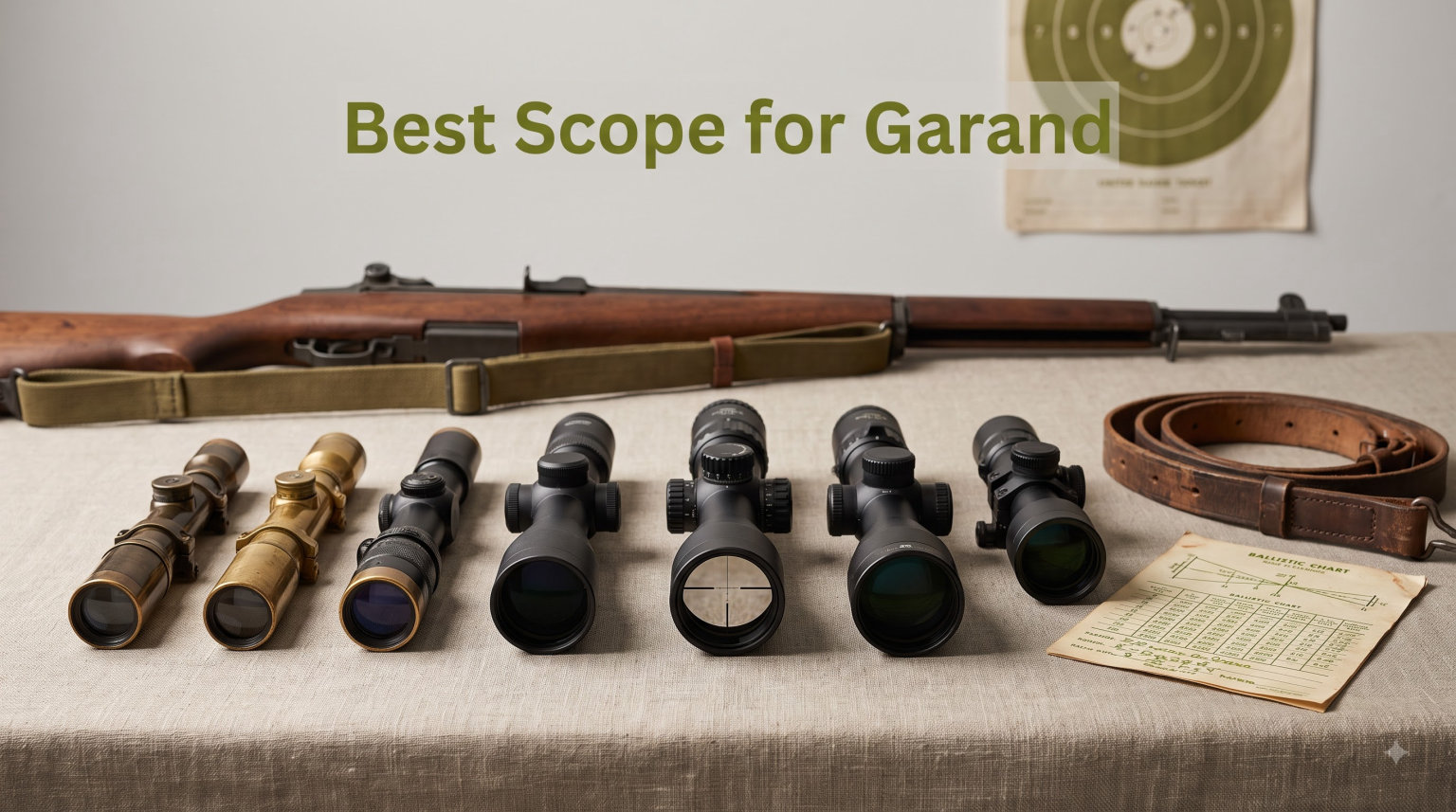 Best Scope for Garand