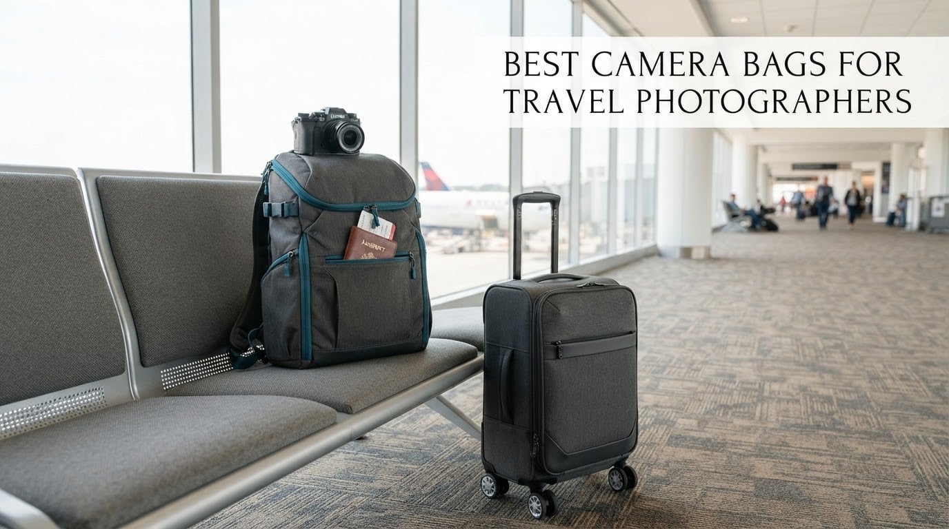 best camera bags for travel photographers