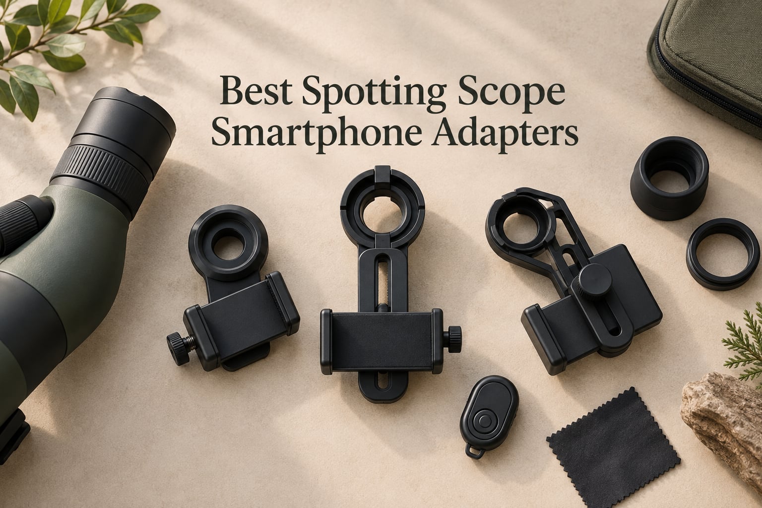 Best Spotting Scope Smartphone Adapters