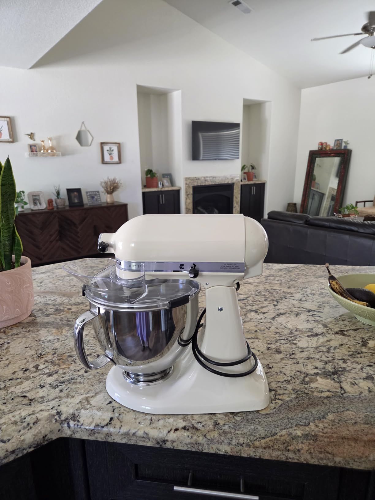 KitchenAid Artisan, 5-Qt Tilt Head Stand Mixer, KSM150PS, Empire Red customer photo 1
