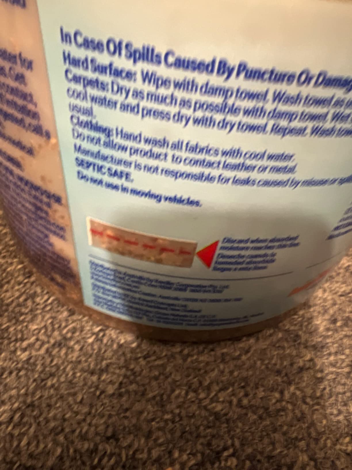 DampRid Moisture Absorber Hi-Capacity Bucket, 2 lb 15.5oz, Fragrance Free, For Fresher, Cleaner Air in Large Spaces, Lasts Up To 6 Months, No Electricity Required customer photo 2