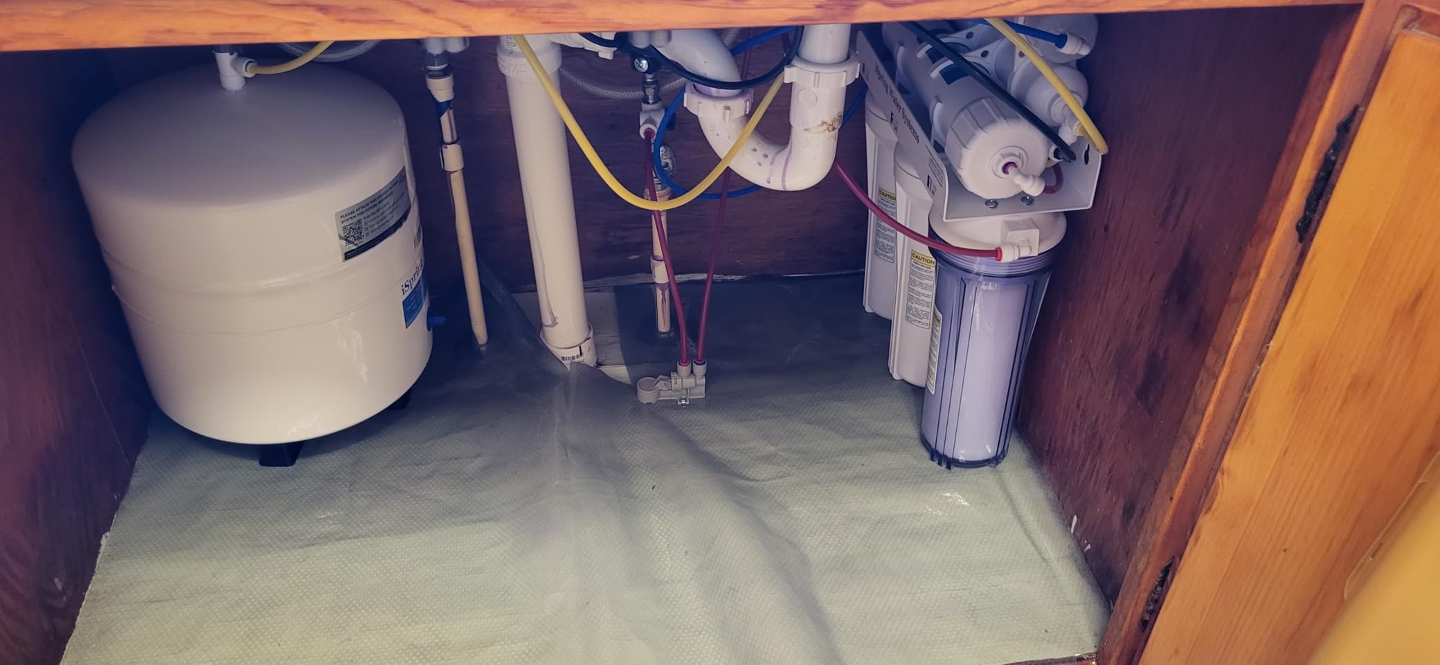 iSpring RCC7AK-BN NSF Certified, 75 GPD, Alkaline 6-Stage Reverse Osmosis System, pH+ Remineralization RO Water Filter System Under Sink Patented Top-Mounted Faucet Design for Easy Installation customer photo 2