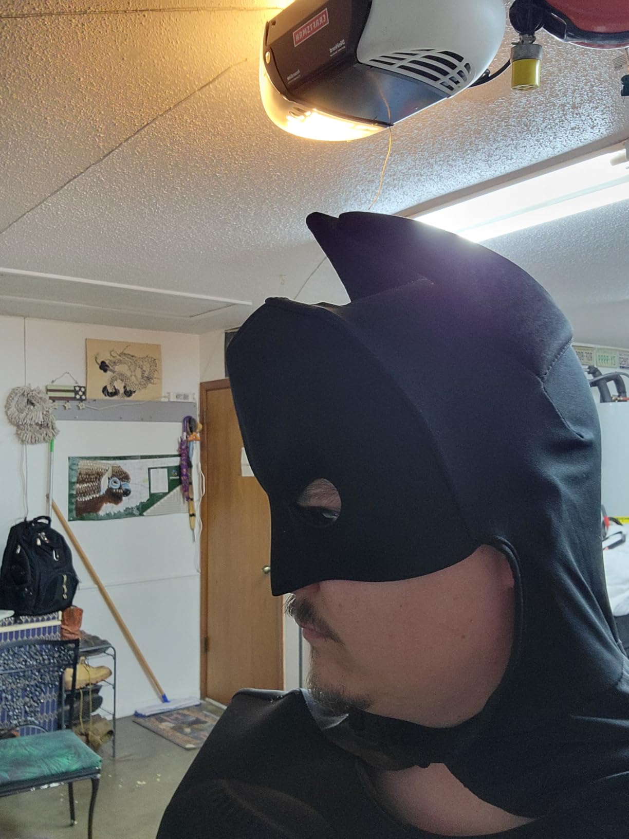 Rubies at Party City DC Batman The Dark Knight Rises: Batman Costume for Adults, Men's customer photo 1