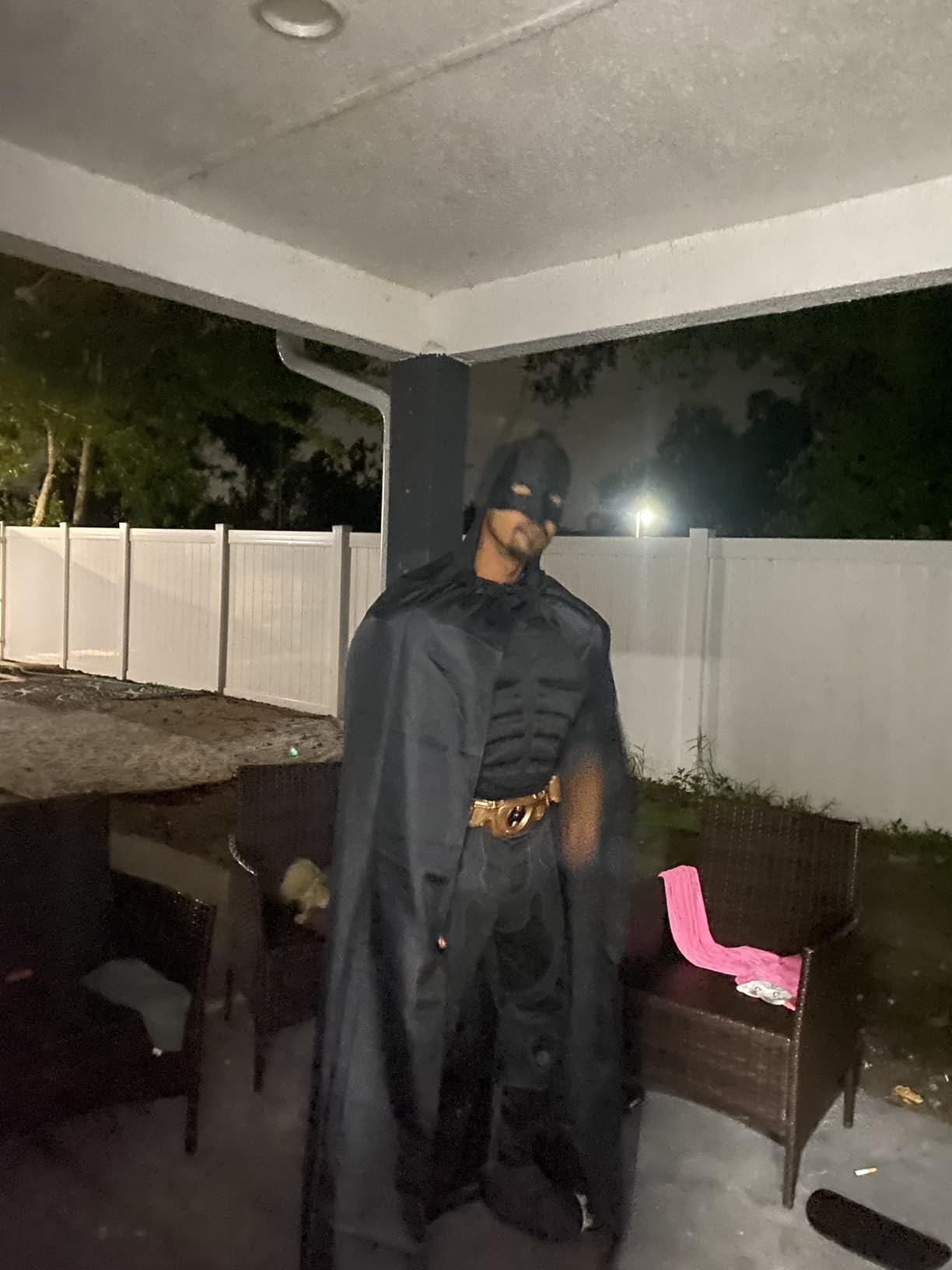 Rubies at Party City DC Batman The Dark Knight Rises: Batman Costume for Adults, Men's customer photo 2