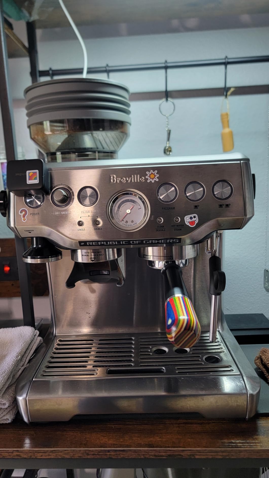 Breville BES870XL Barista Express Espresso Machine, Brushed Stainless Steel customer photo 1