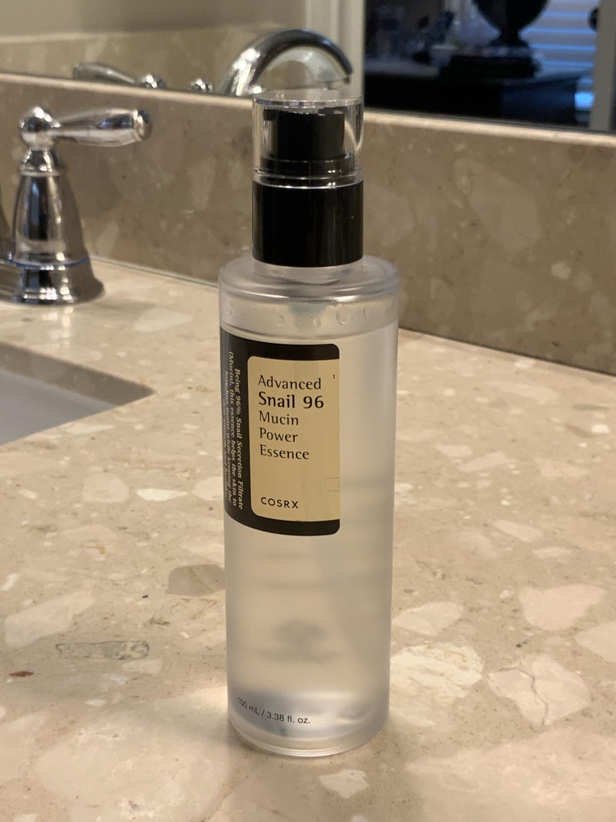 COSRX Snail Mucin 96% Repairing Serum for Sooothing & Hydrating 3.38 oz. customer photo 1