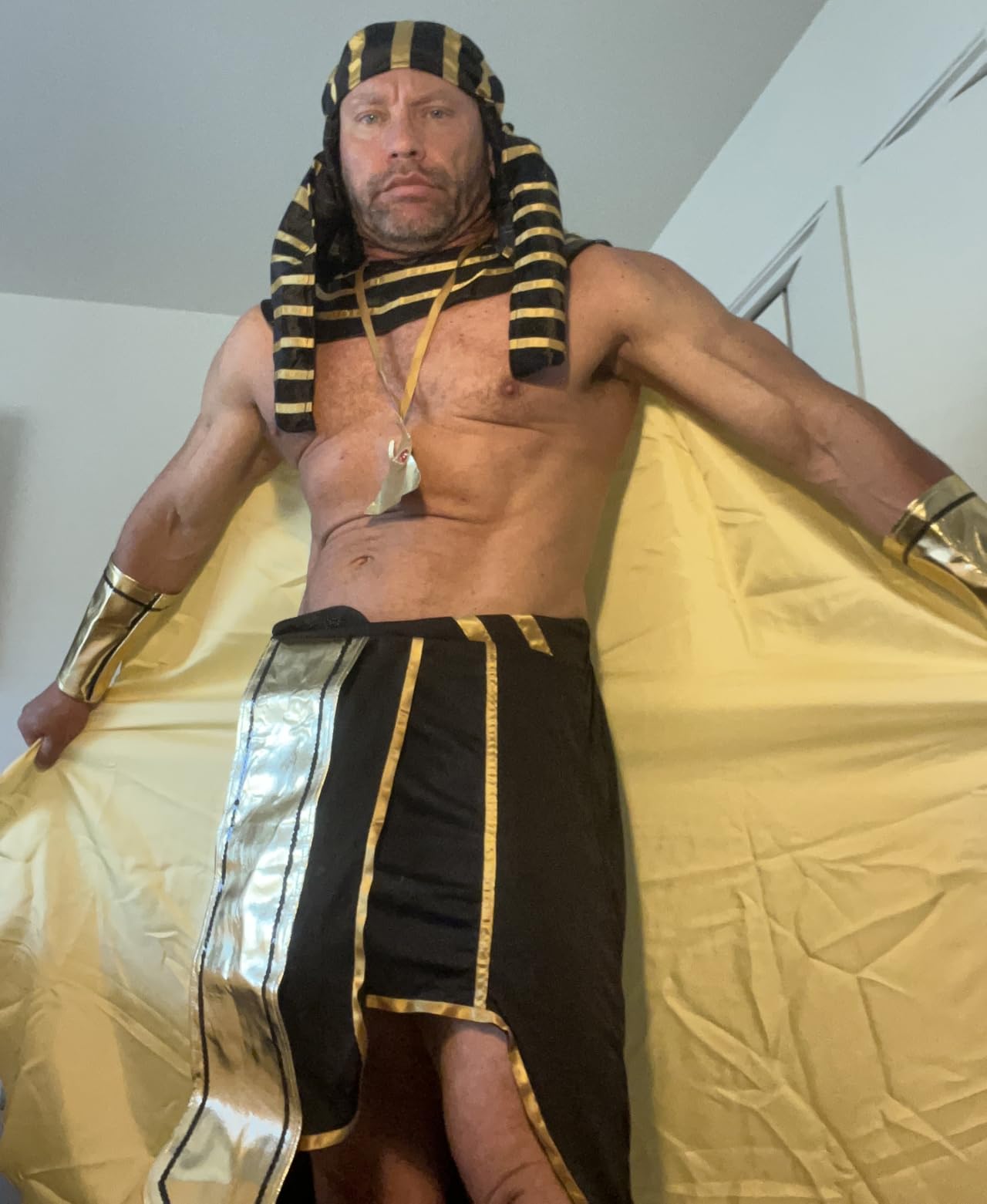 Dreamgirl Men's Sexy King of Egypt Costume customer photo 2
