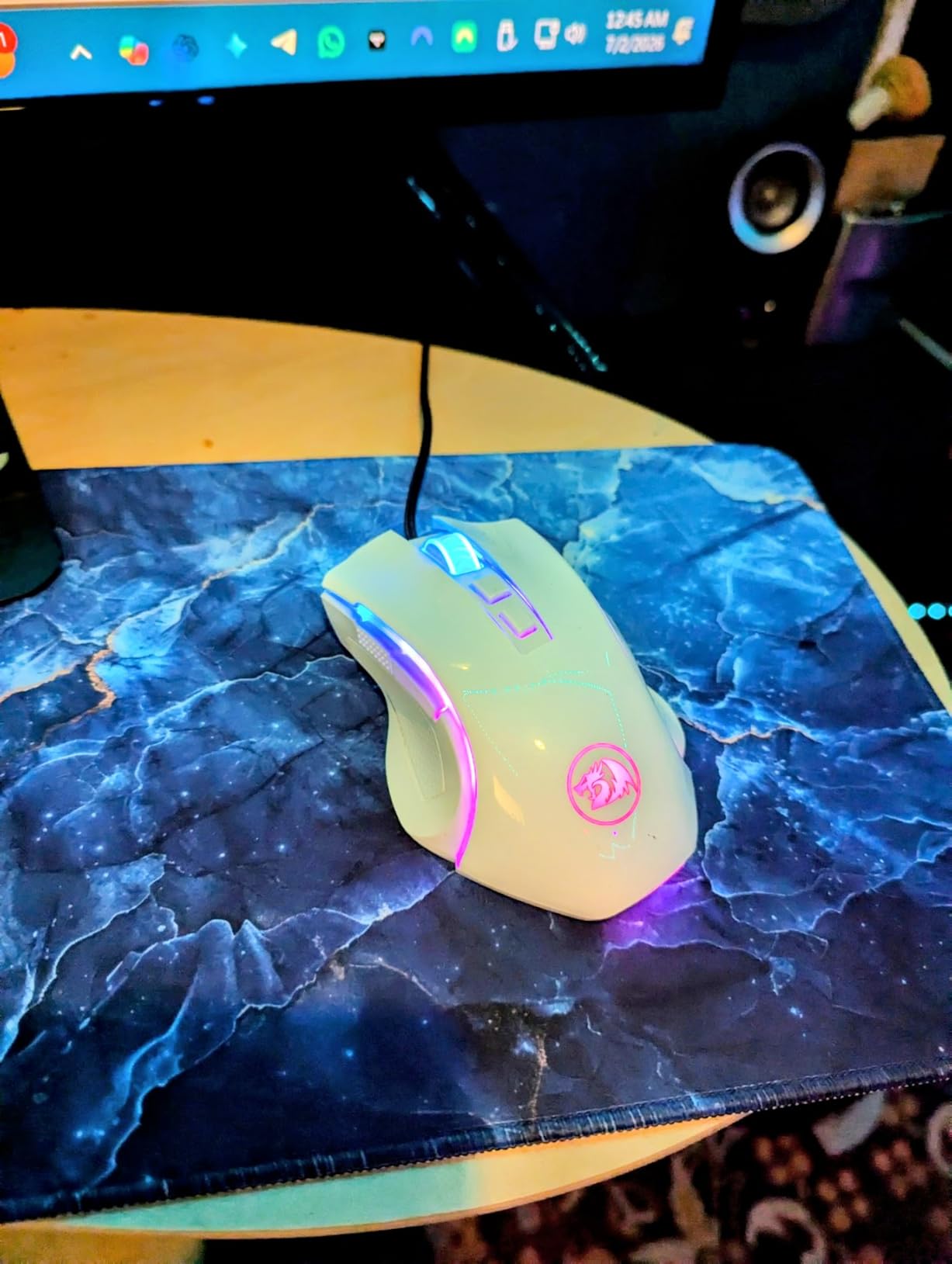 Redragon M602 Gaming Mouse, Ergonomic RGB Gaming Mouse Wired with 7200 Adjustable DPI, 9 Programmable Buttons, Professional Software for Gamer Office [Black] customer photo 2