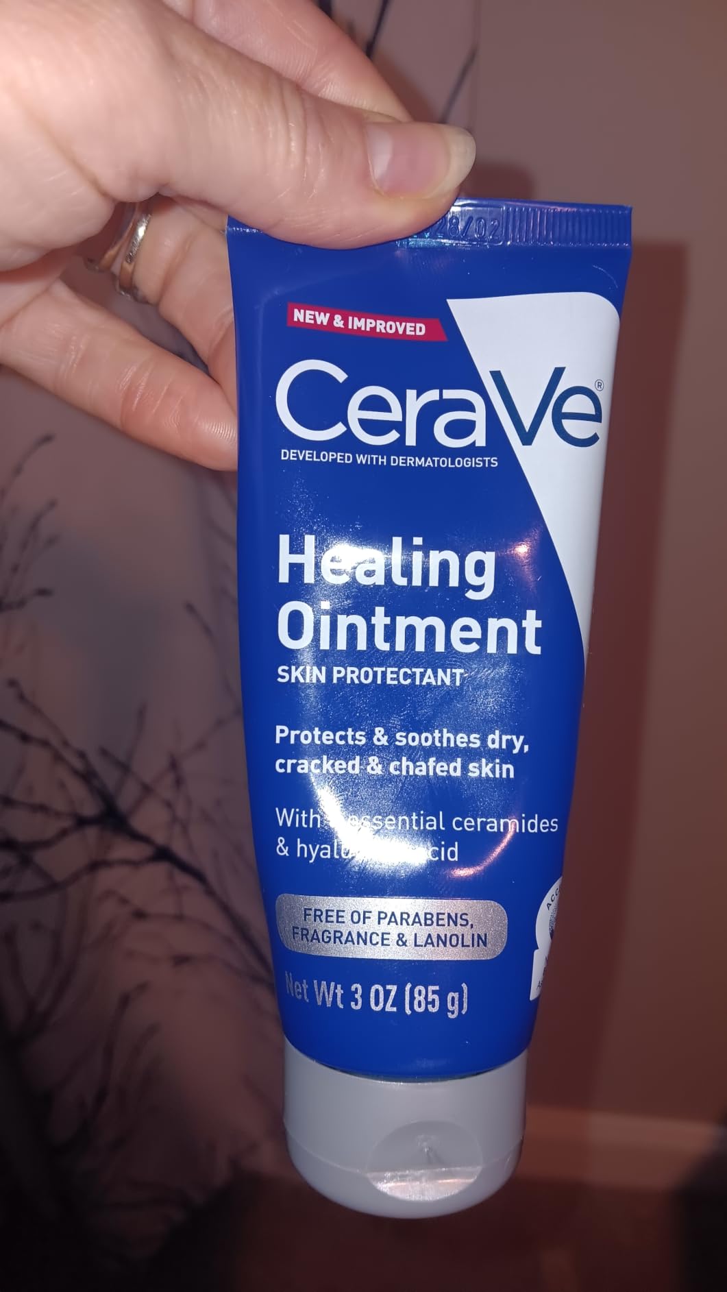 CeraVe Healing Ointment, Hyaluronic Acid Skin Protectant for Dry Skin, 12oz customer photo 1