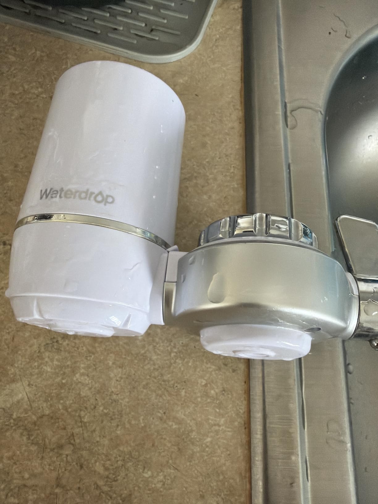 Waterdrop FC-01 Water Filter for Sink Faucet, 320 Gallons customer photo 1