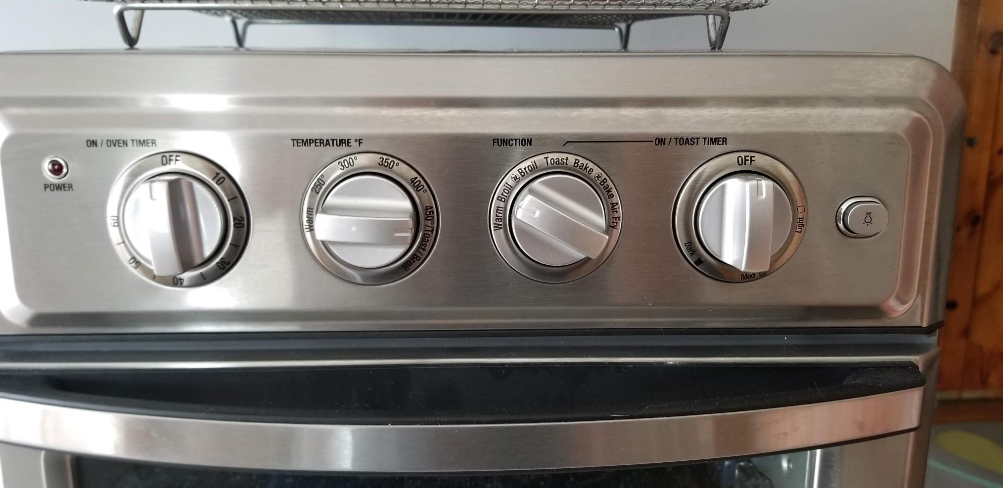 Cuisinart TOA-60 Convection AirFryer Toaster Oven, Premium 1800-Watt Oven with 7-in-1 Functions and Wide Temperature Range, Large Capacity AirFryer with 60-Minute Timer/Auto-Shutoff, Stainless Steel customer photo 1