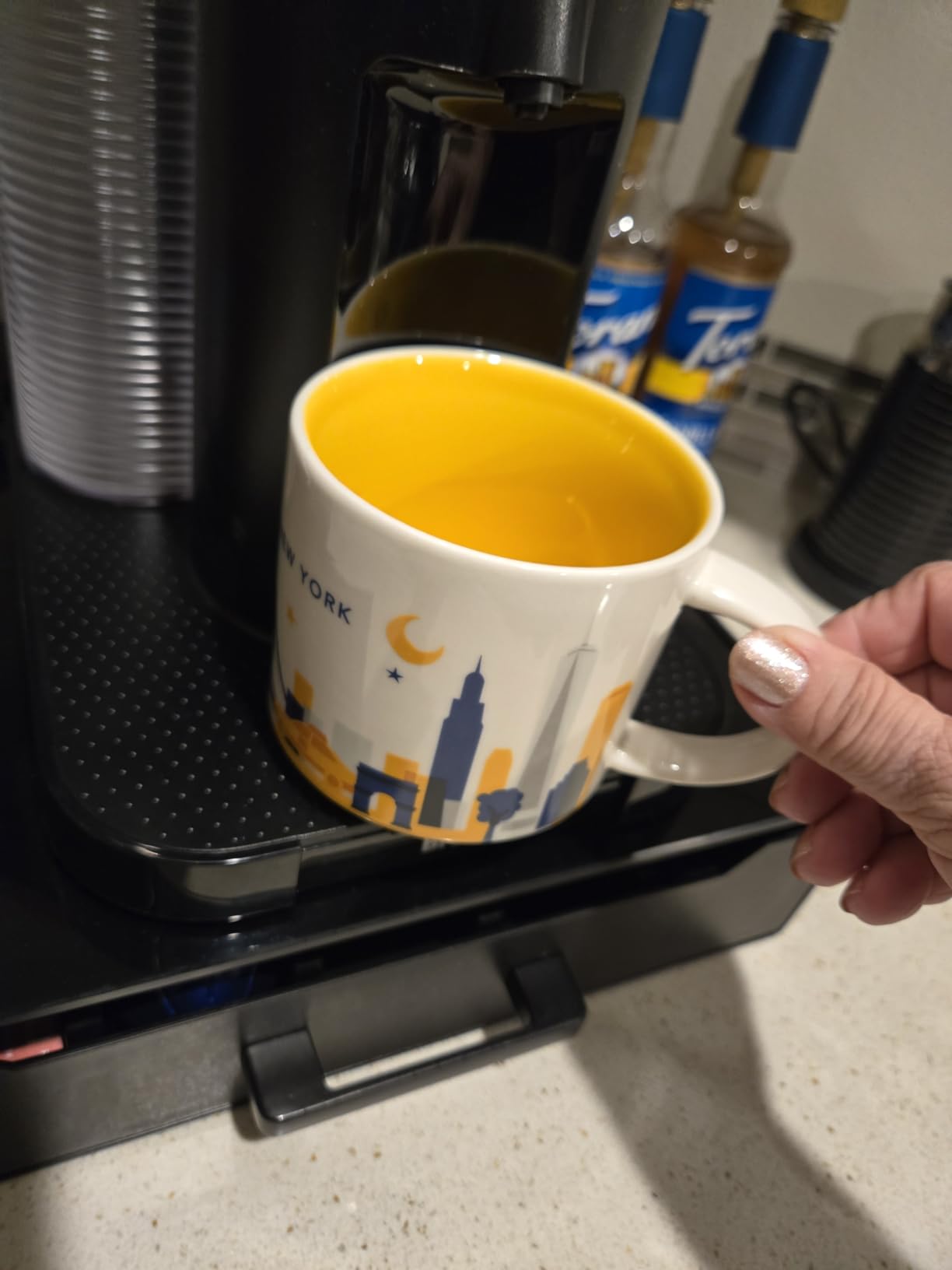 Nespresso Vertuo Coffee and Espresso Maker by Breville, Chrome with Aeroccino Milk Frother customer photo 1
